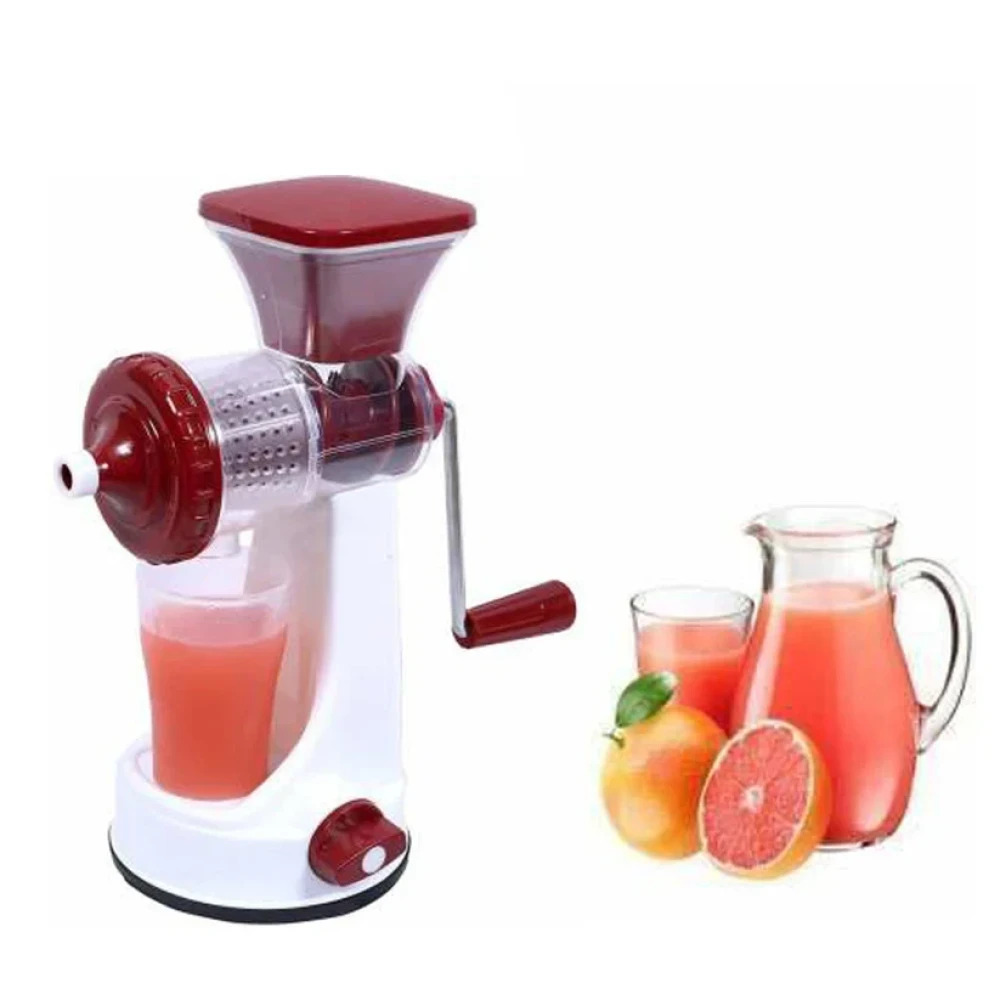 Jeezsa Manual Fruit Vegetable Juicer with Juice Cup and Waste Collector