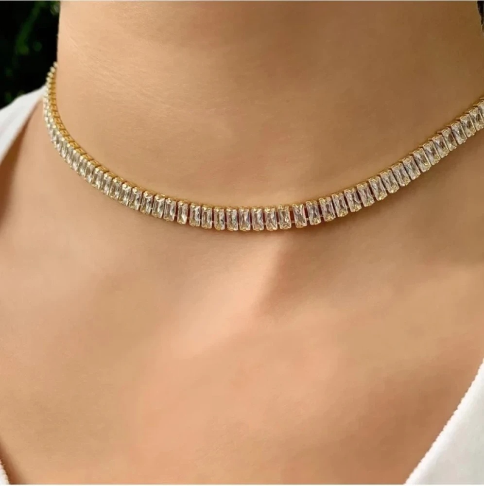 JEEZSA Elegant Diamond Necklace for Timeless Beauty