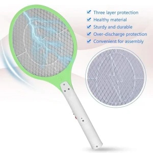 JEEZSA Mosquito Killer Racket Rechargeable Handheld Electric Fly Swatter Mosquito Killer Racket Bat, Electric Insect Killer (Quality Assured)