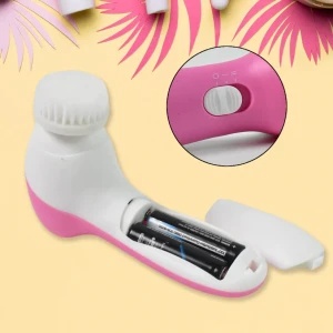 JEEZSA Facial Beauty Brush, Face Massager (1 Pc / With 2 AA Battery Included)