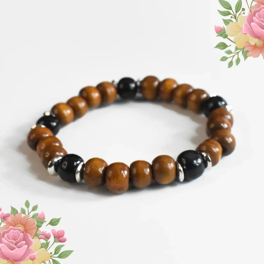 JEEZSA Bracelet for Women Men Eye Bracelets on Hand Healing Reiki Bead Crystal Bangles