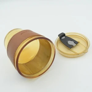 JEEZSA Glass Coffee Mug with Straw & Lid: Perfect for Home & Travel