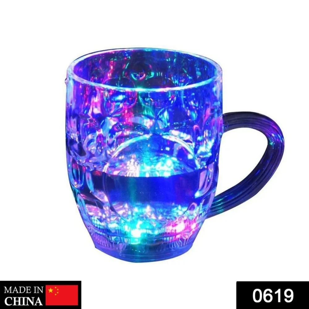 JEEZSA Led Glass Cup (Rainbow Color)