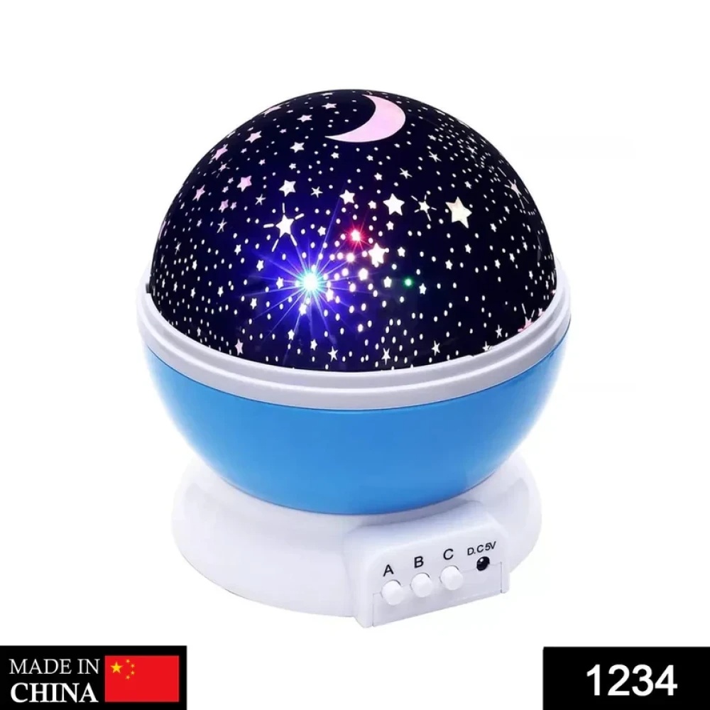 JEEZSA Colour Changing Good Night Star Master Rotating Projection Night Lamp