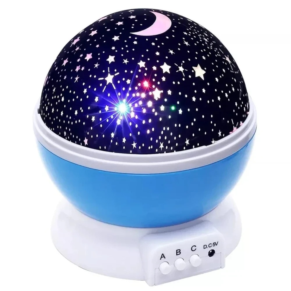 JEEZSA Colour Changing Good Night Star Master Rotating Projection Night Lamp