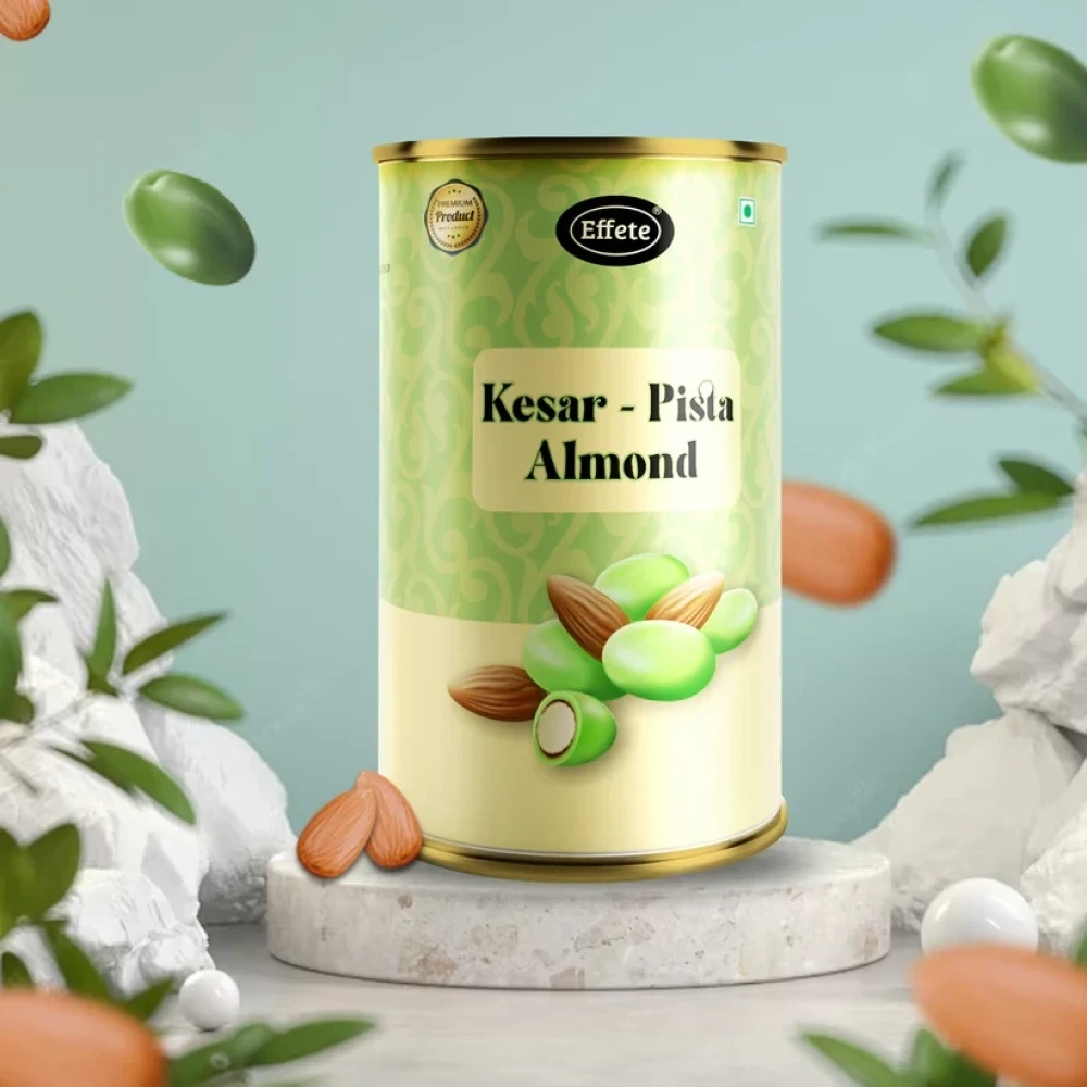 JEEZSA Kesar-Pista Almonds Chocolate (96 g)