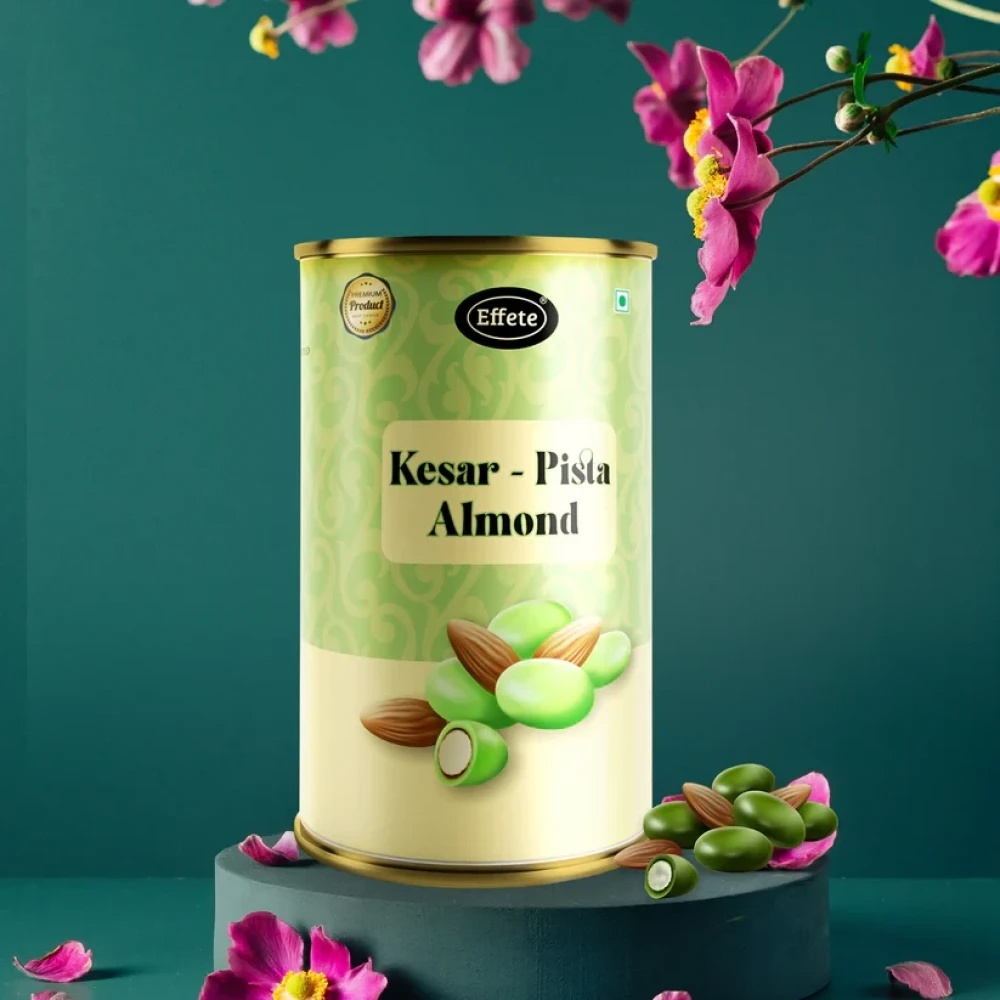 JEEZSA Kesar-Pista Almonds Chocolate (96 g)