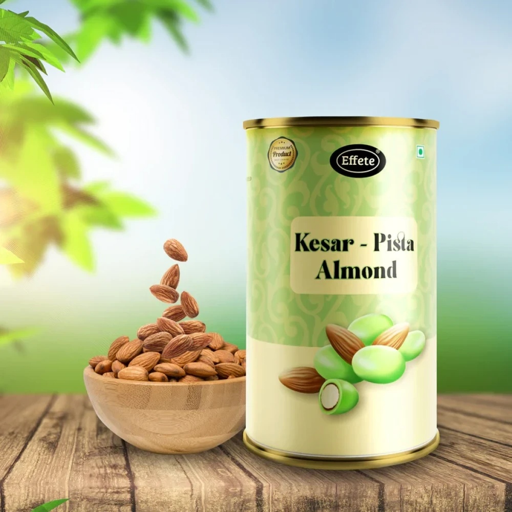 JEEZSA Kesar-Pista Almonds Chocolate (96 g)