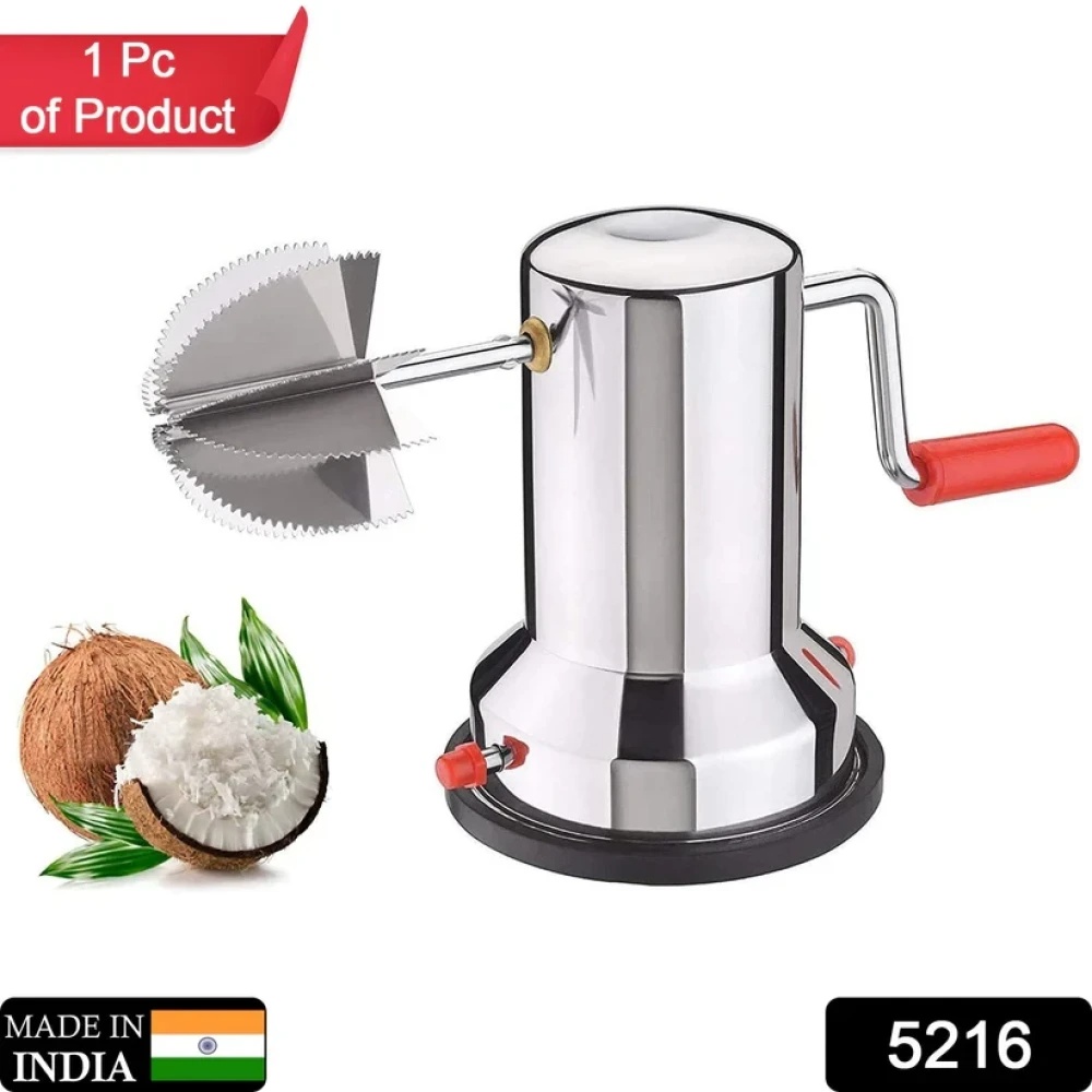 JEEZSA Coconut scrapers Machine Manual Steel For Home & Kitchen Use