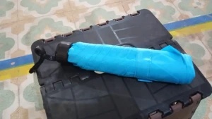 JEEZSA 3-Fold Umbrella Summer Sun and Rain Protection Foldable Cute Umbrella